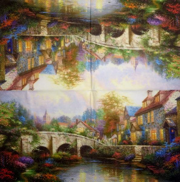 198 Garden - 3-ply - Thomas Kinkade